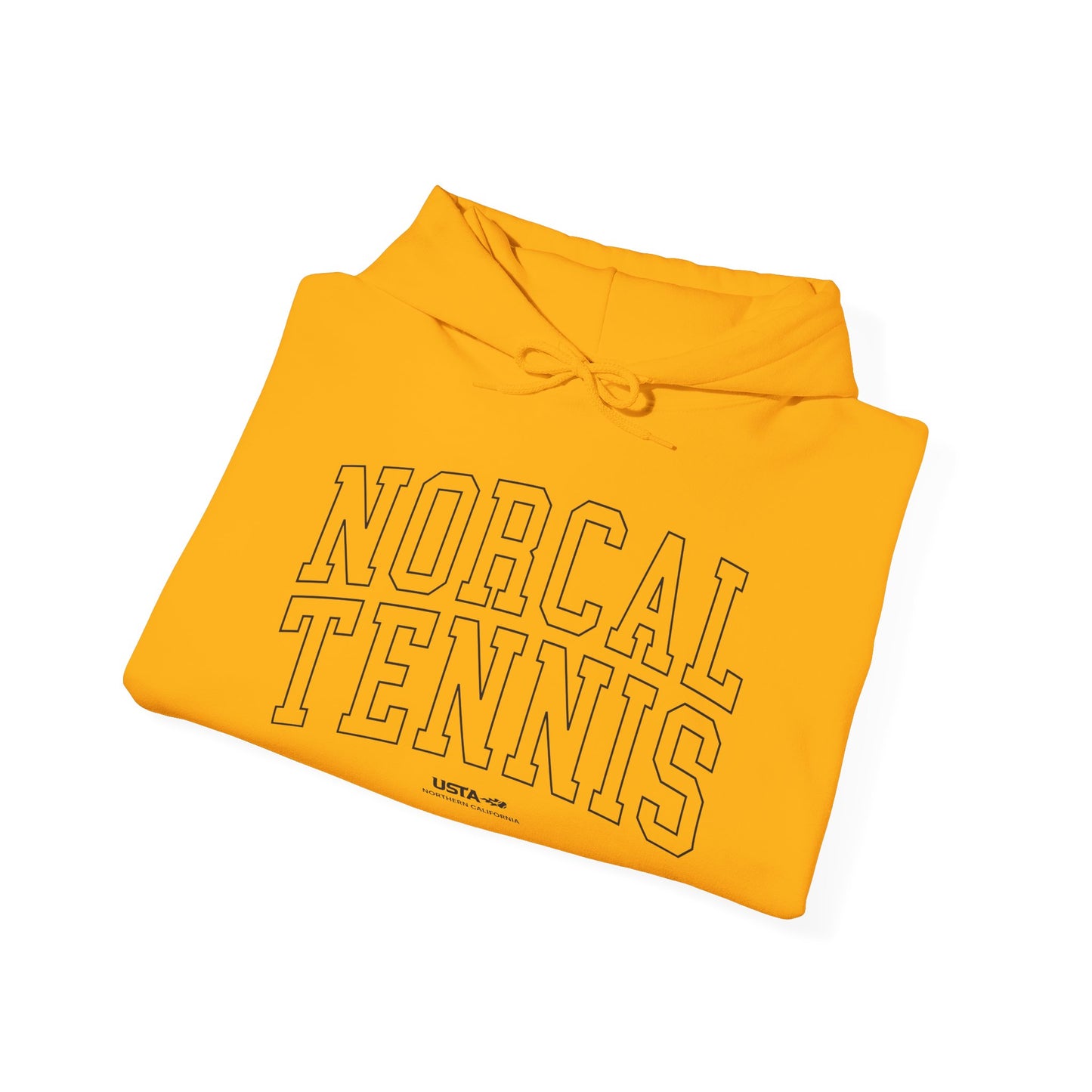 NorCal Tennis Outline Unisex Heavy Blend™ Hooded Sweatshirt