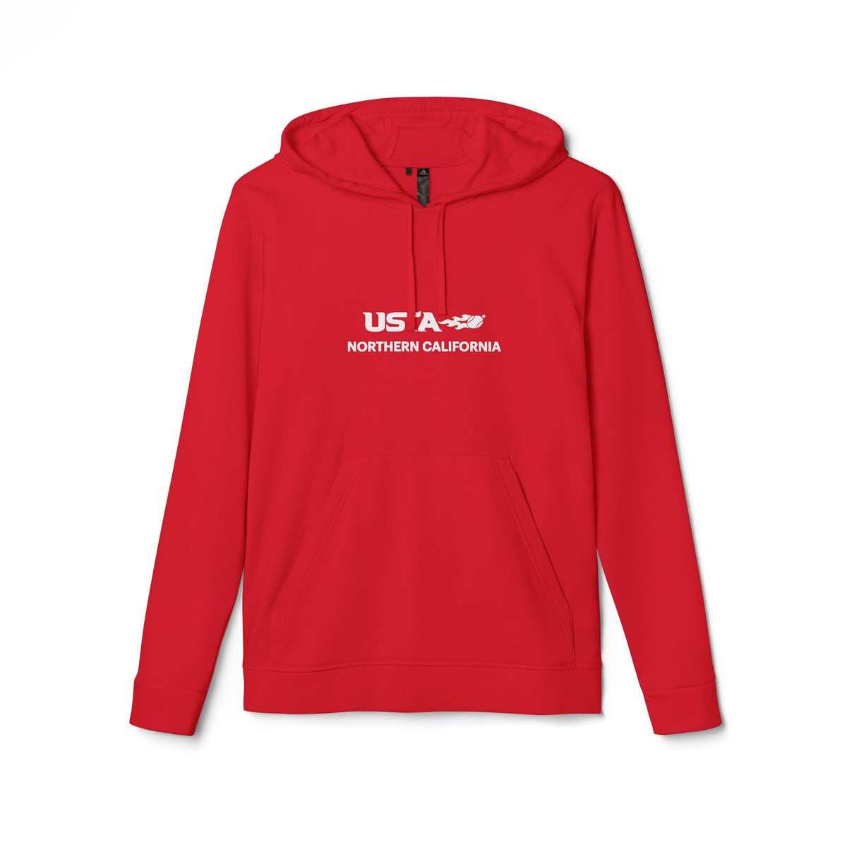 USA Northern California Adidas Hoodie — Minimal Graphic Pullover