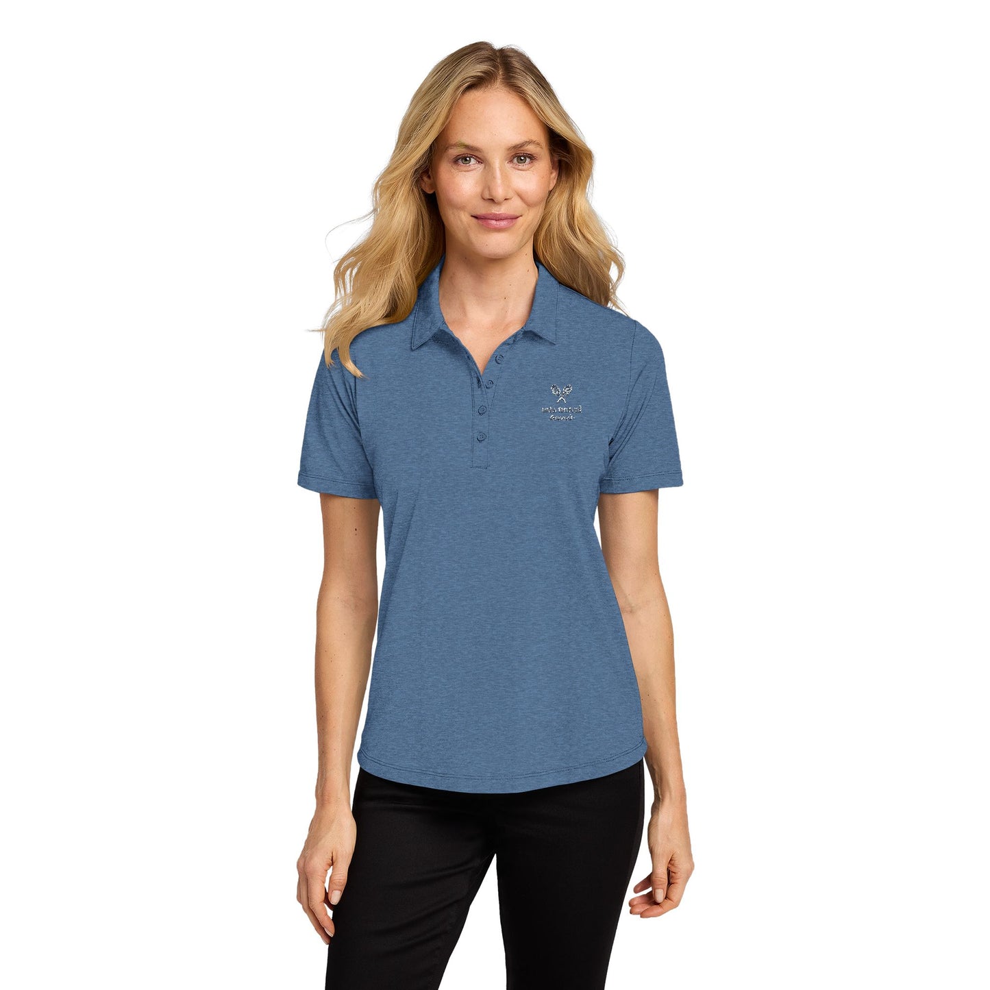 'USTA NorCal Tennis' Ladies Fine Pique Blend Polo