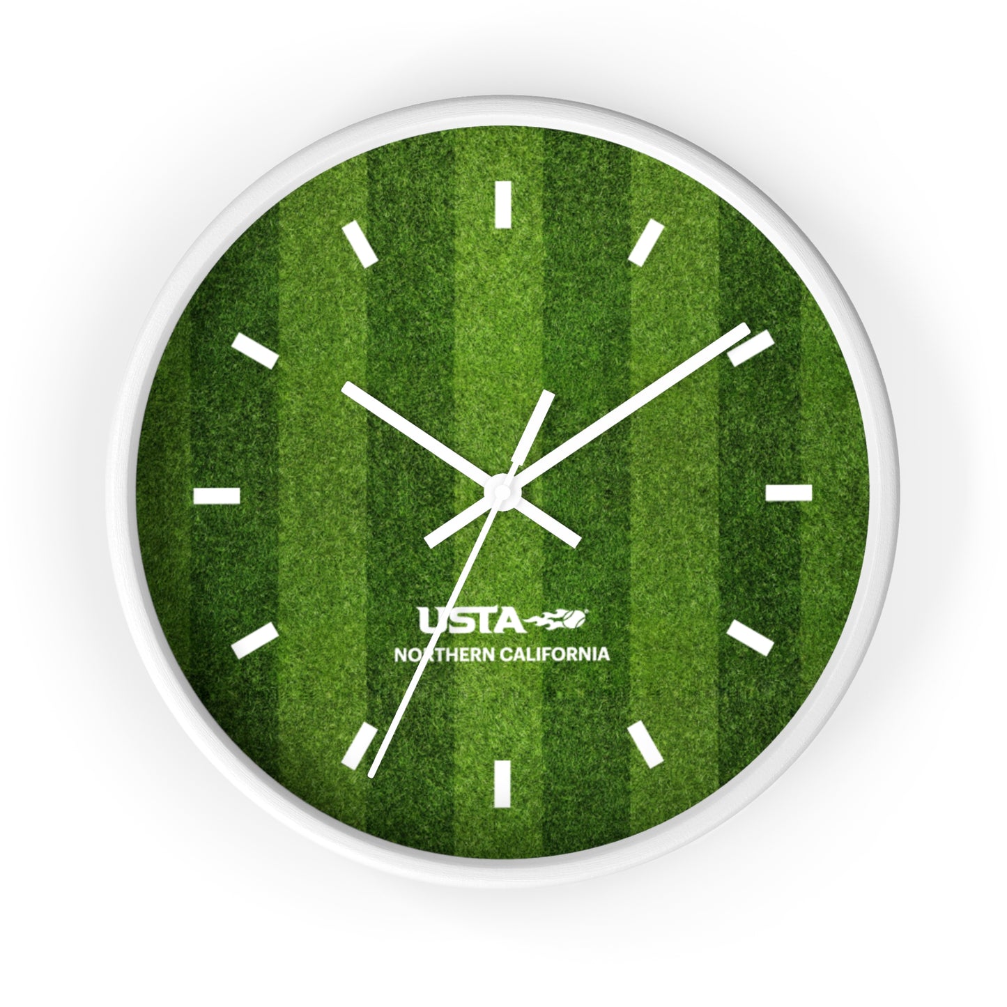 USTA NorCal Grass Court Wall Clock