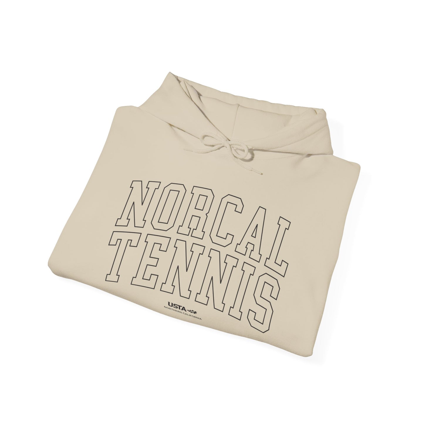 NorCal Tennis Outline Unisex Heavy Blend™ Hooded Sweatshirt