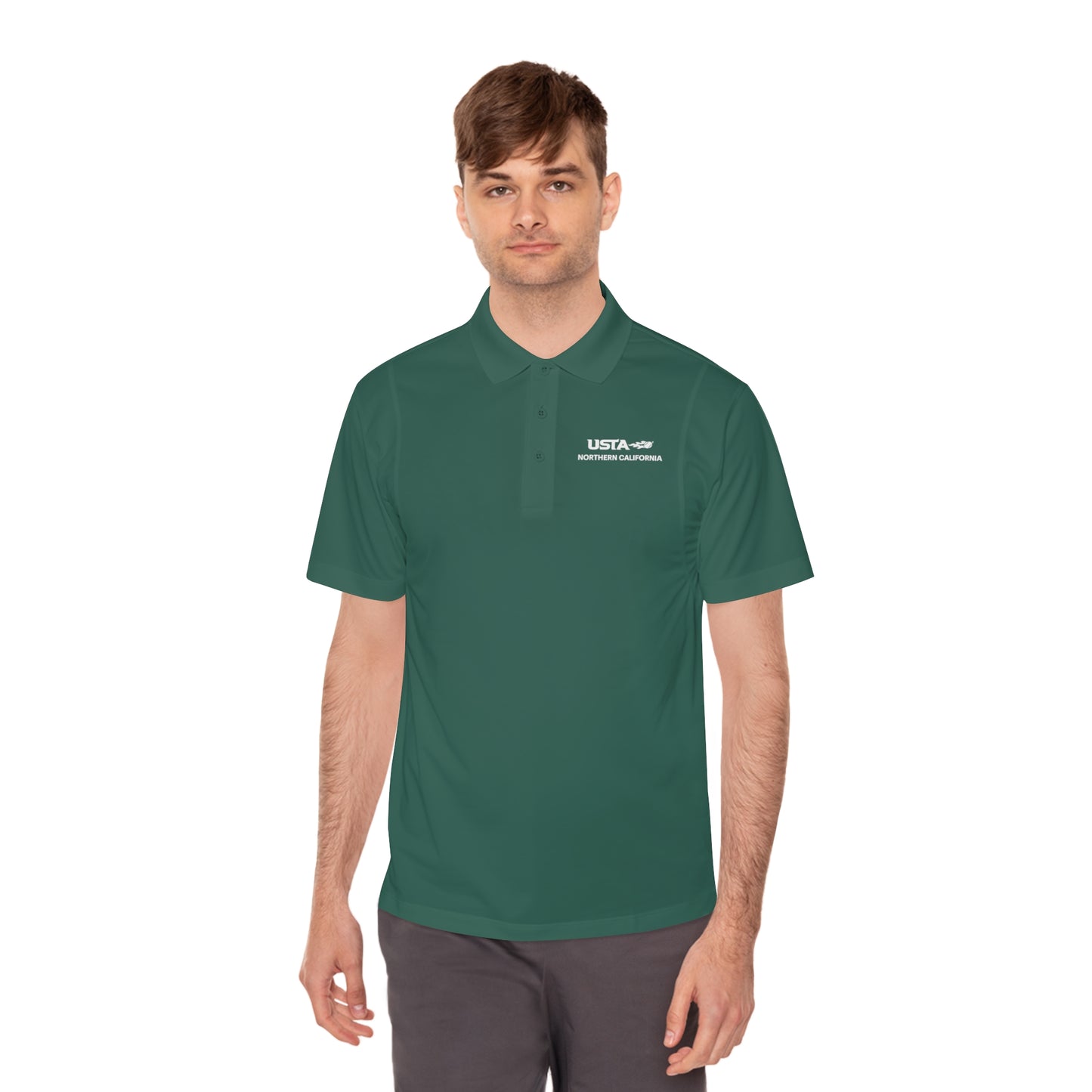 Men's USTA Logo Polo Shirt
