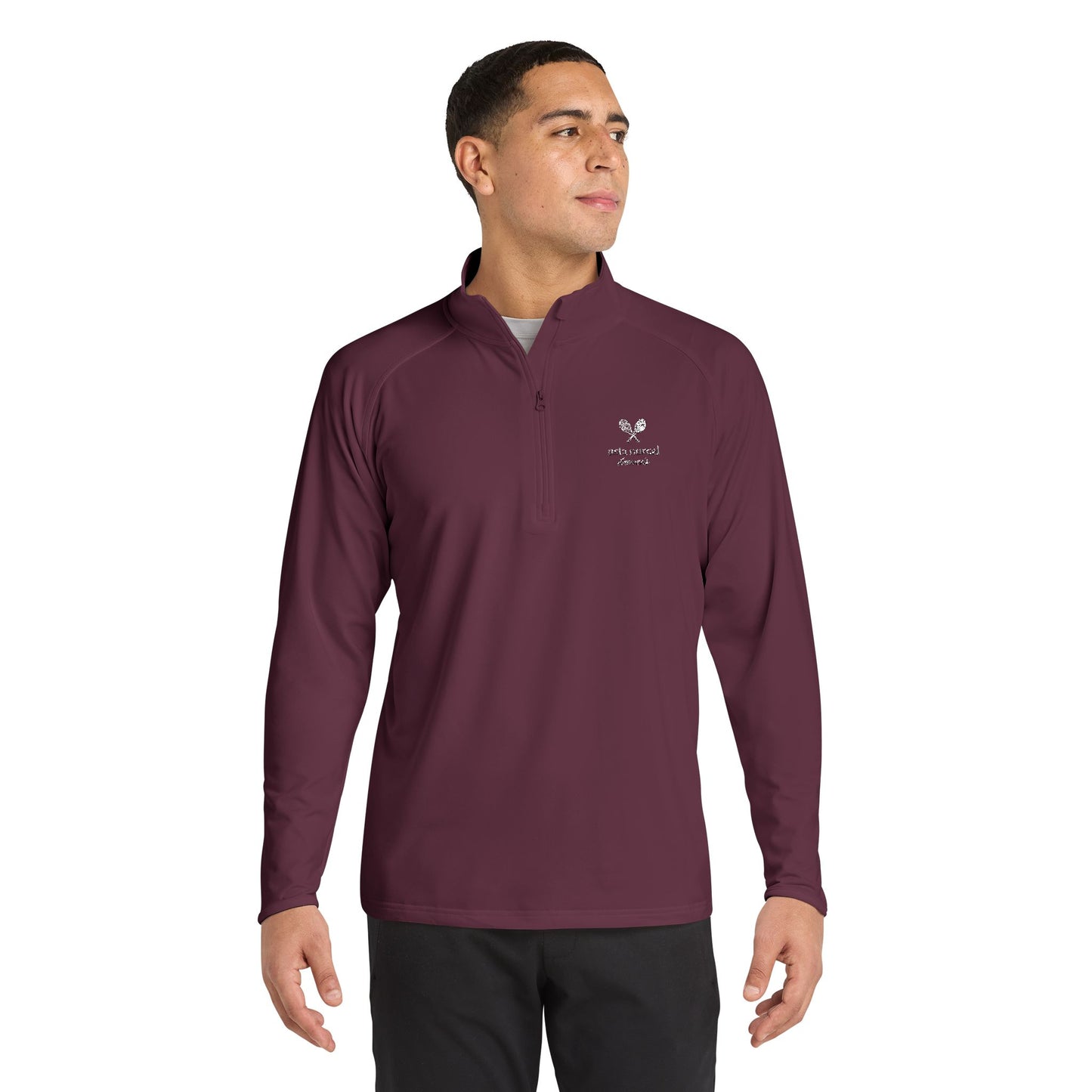 'USTA NorCal Tennis' Men's Quarter-Zip Pullover