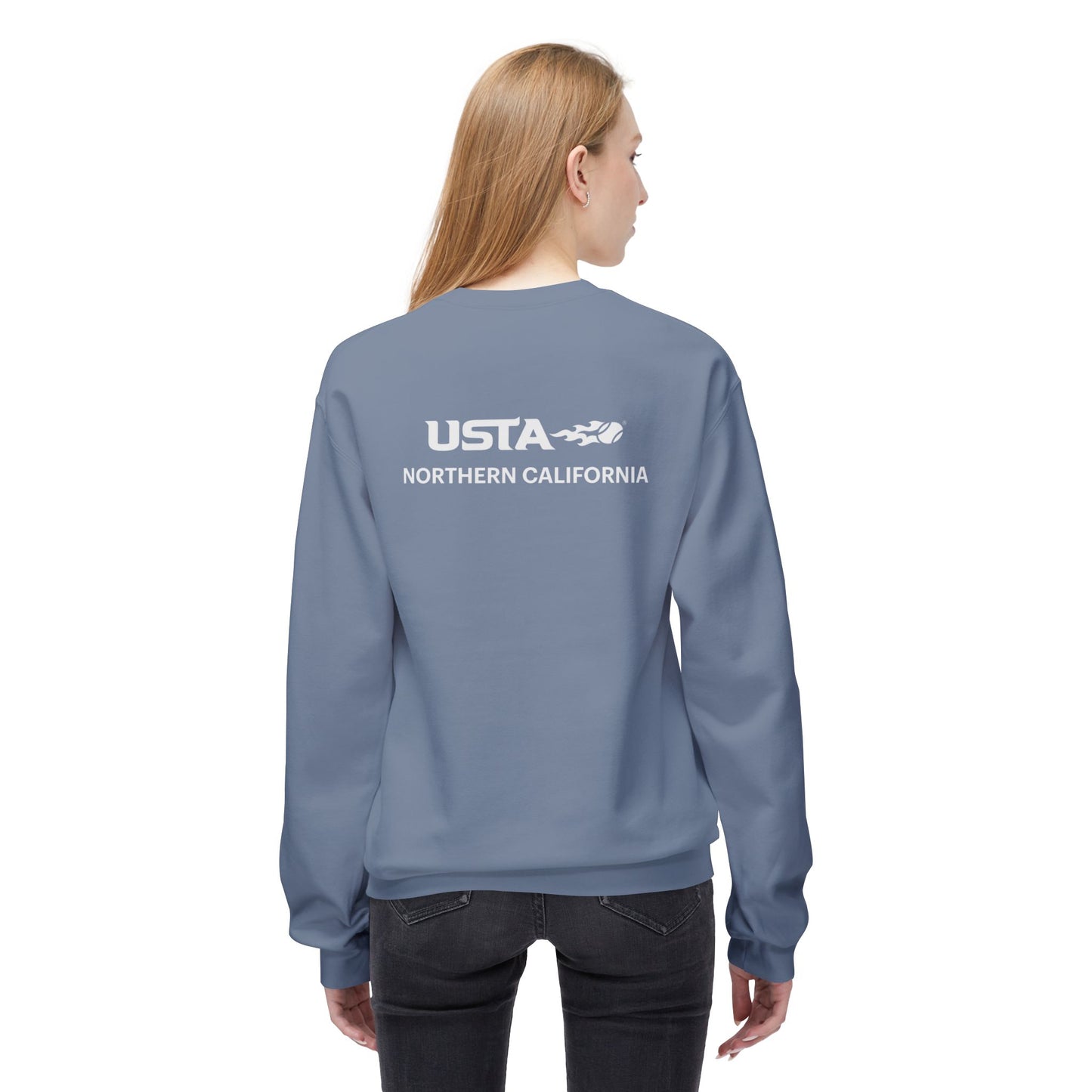 Just Rally Unisex Fleece Crewneck Sweatshirt