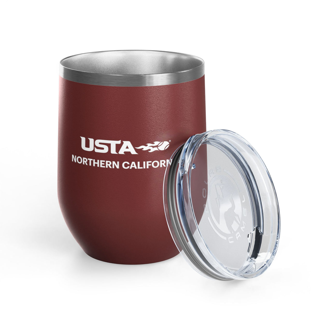 USTA Northern California 12oz Wine Tumbler – Insulated Stainless Steel Travel Cup