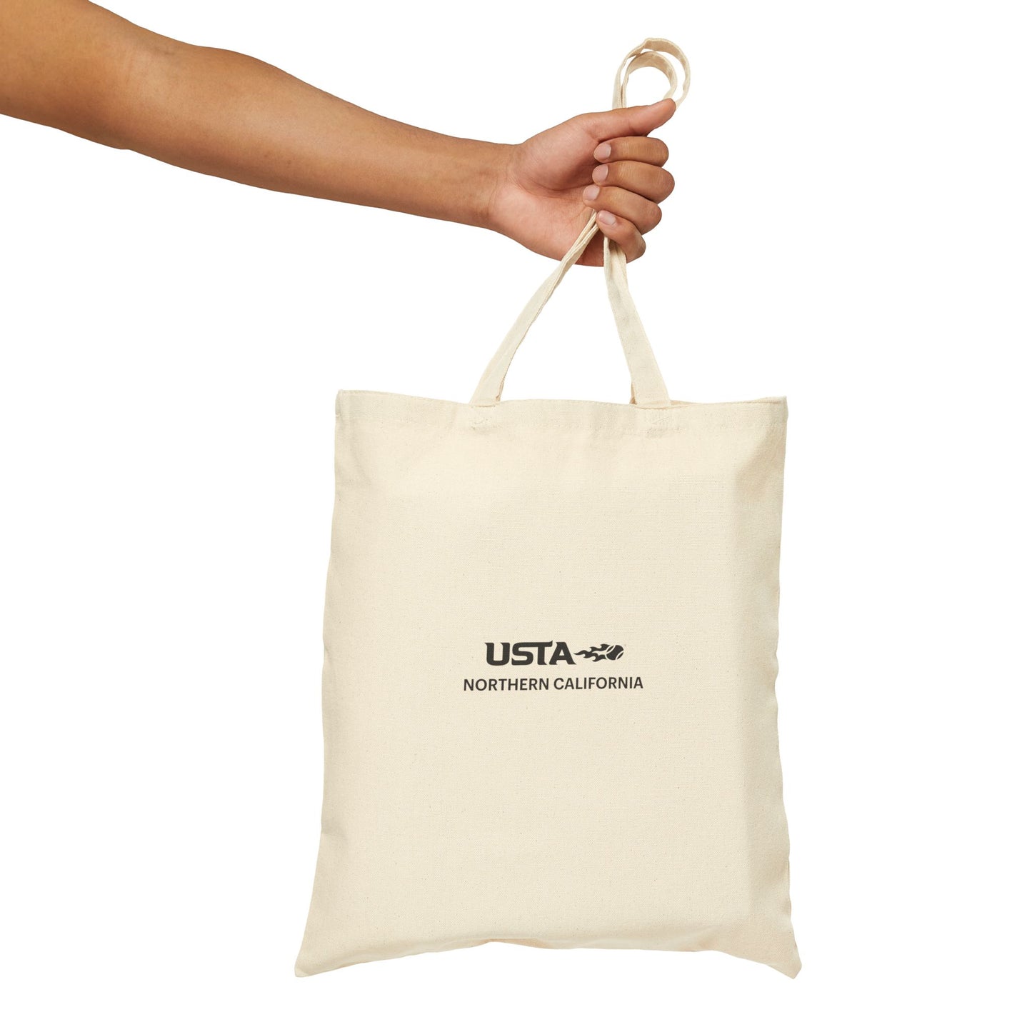 Tennis Mom Cotton Canvas Tote Bag