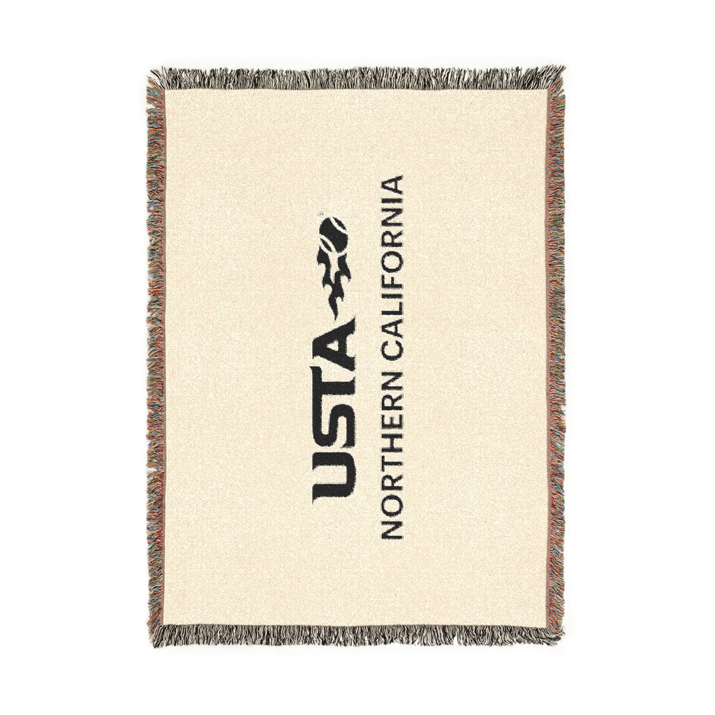 USTA Northern California Woven Blanket — Tennis Team Throw
