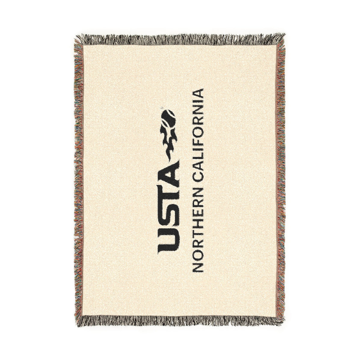 USTA Northern California Woven Blanket — Tennis Team Throw