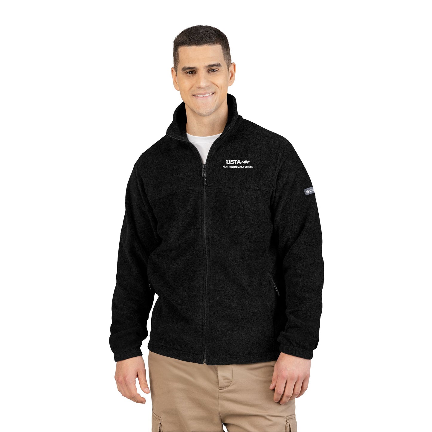 Columbia Embroidered USTA Logo Fleece Jacket
