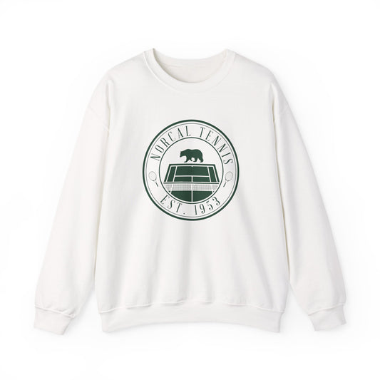 'NorCal Tennis' Bear Crewneck Sweatshirt