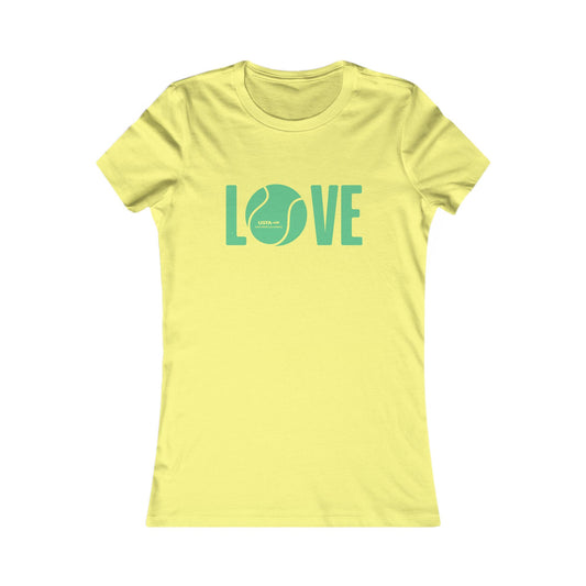 USTA NorCal LOVE Yellow Women's Tee