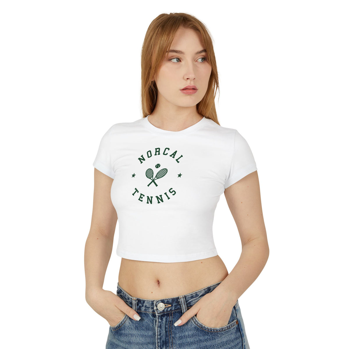 'NorCal Tennis' Women's Baby Tee