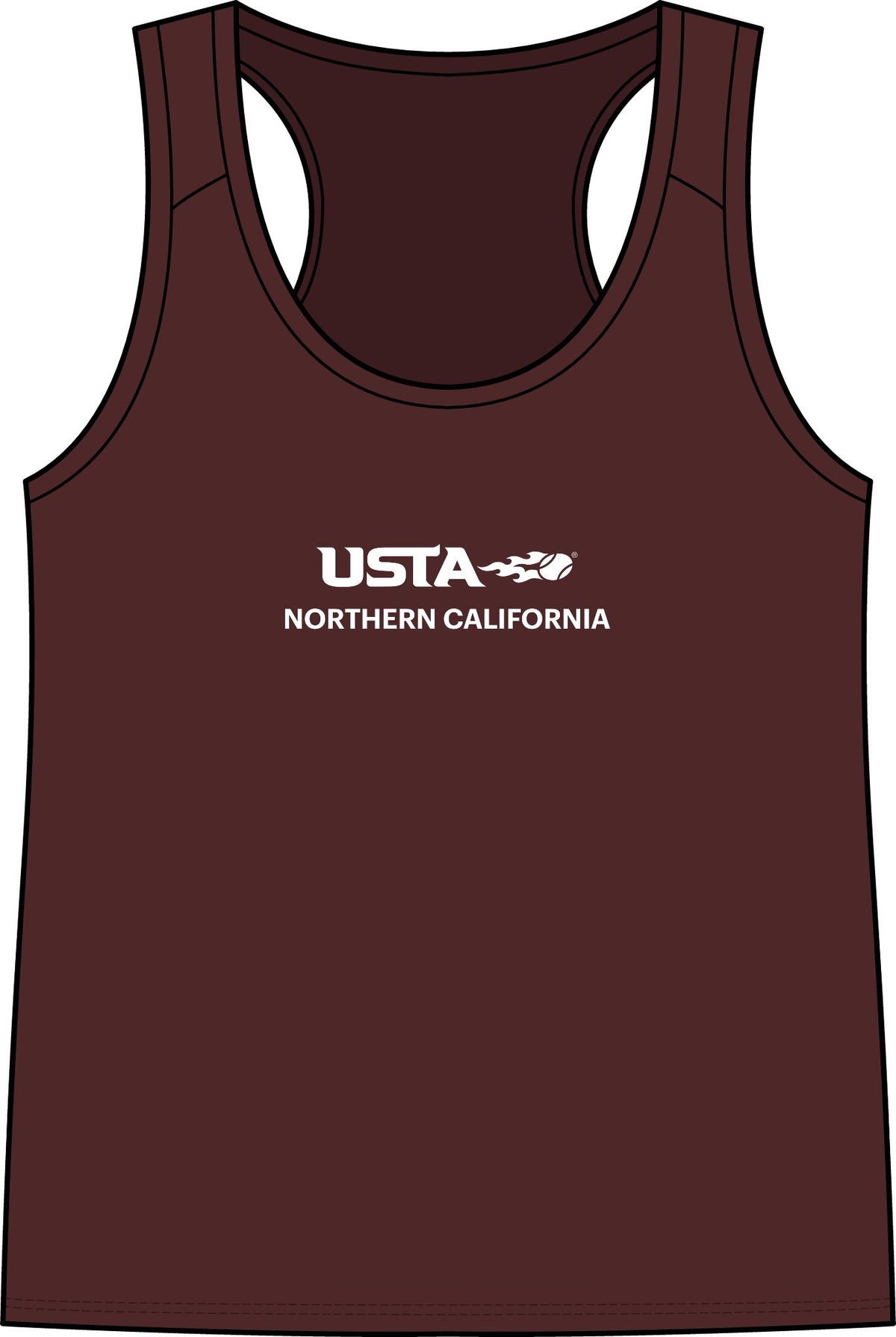 Women's Tank Top — Lightweight Athletic Racerback Tank for Activewear & Tennis