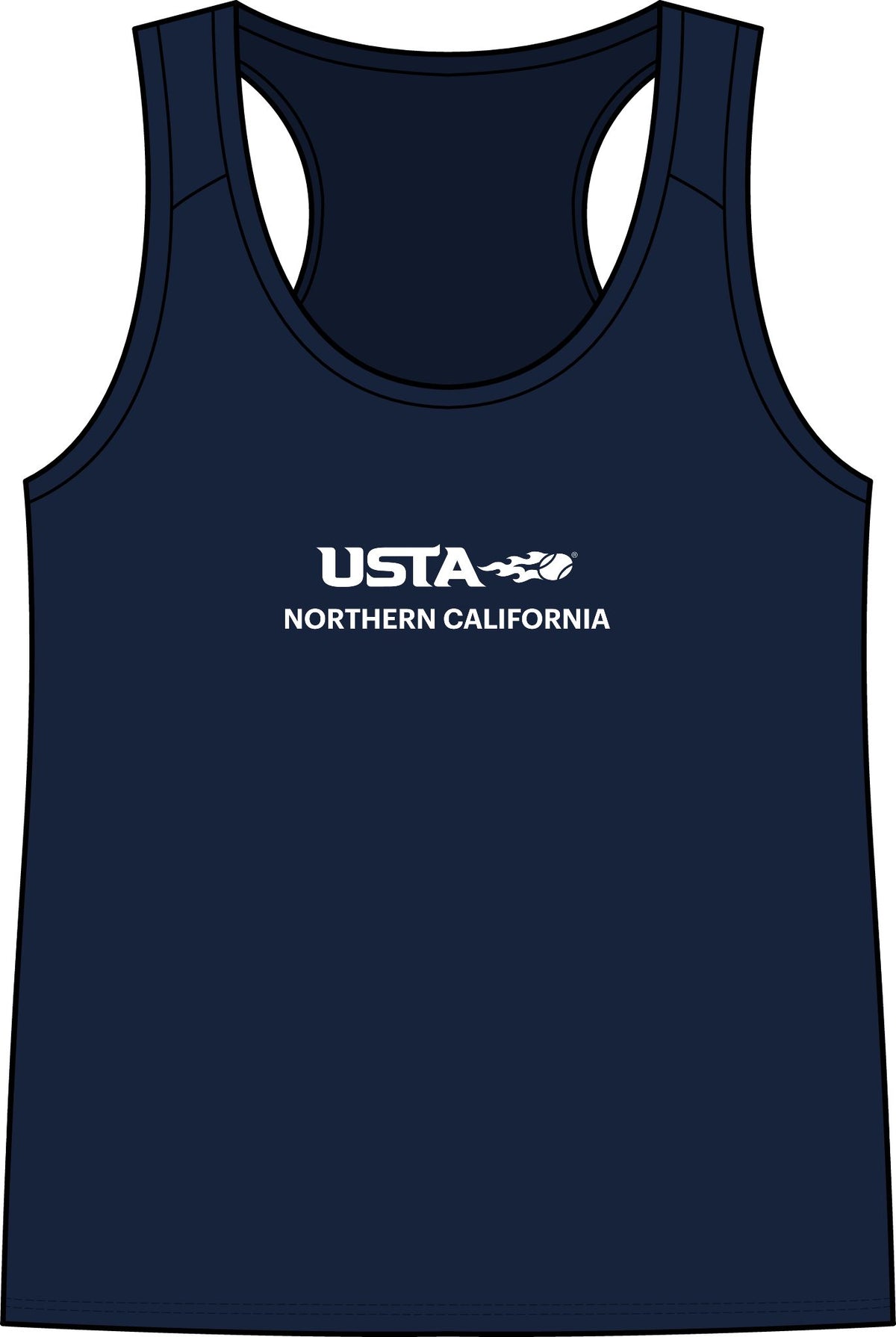 Women's Tank Top — Lightweight Athletic Racerback Tank for Activewear & Tennis