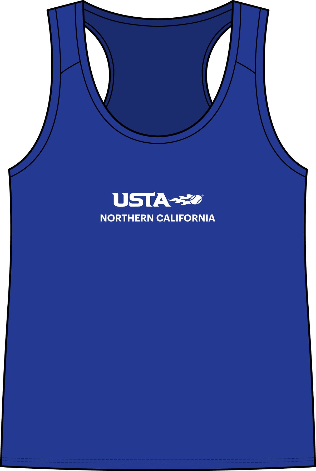 Women's Tank Top — Lightweight Athletic Racerback Tank for Activewear & Tennis