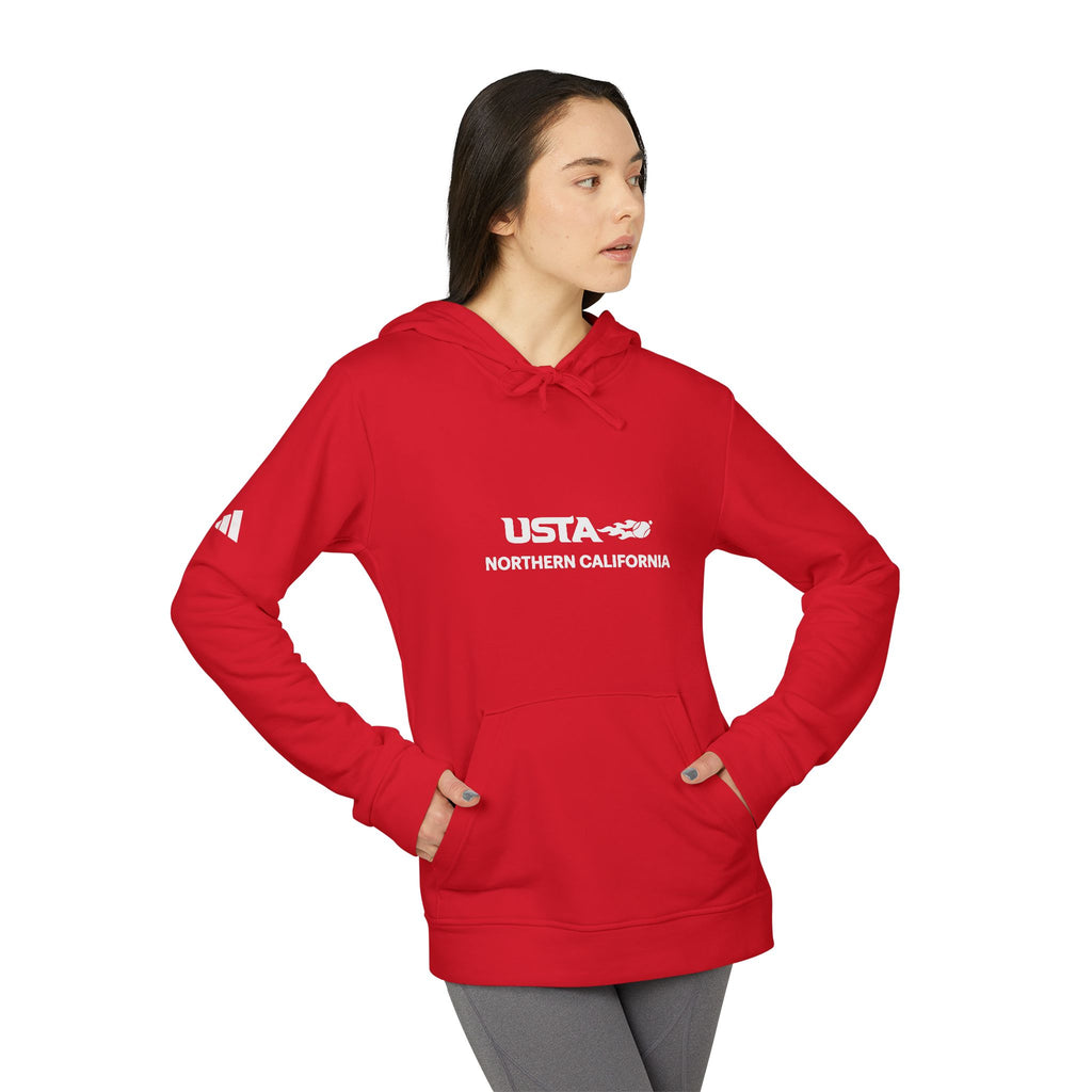 USA Northern California Adidas Hoodie — Minimal Graphic Pullover