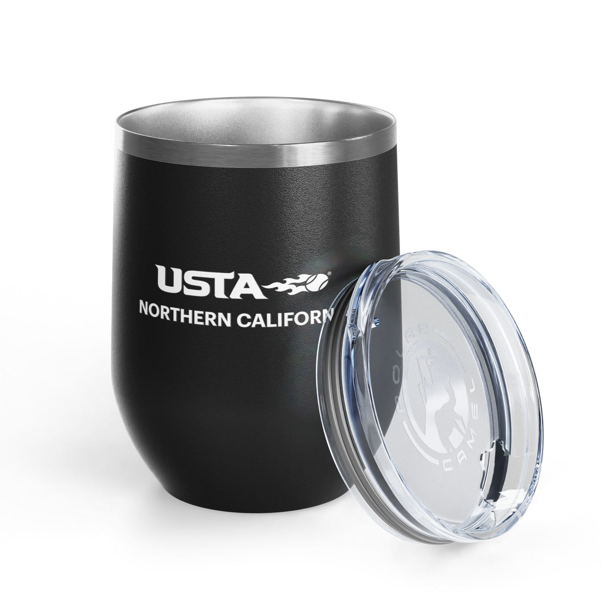 USTA Northern California 12oz Wine Tumbler – Insulated Stainless Steel Travel Cup