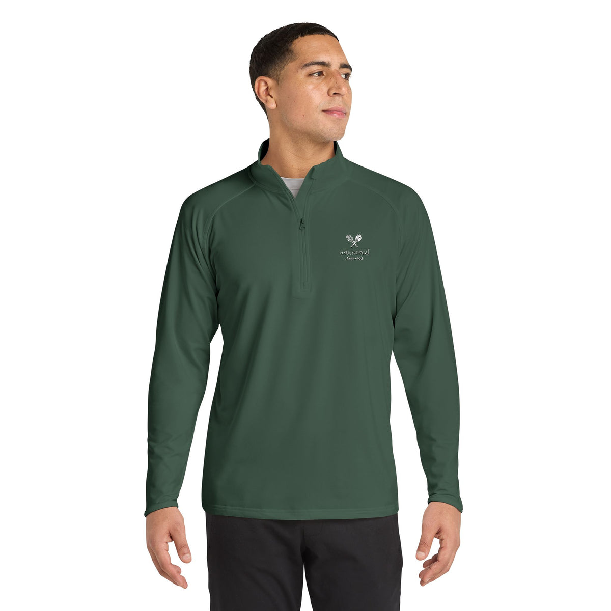 'USTA NorCal Tennis' Men's Quarter-Zip Pullover