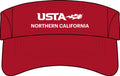USTA Northern California Dry Zone Colorblock Visor