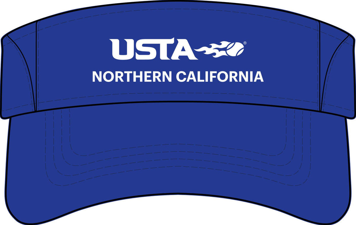 USTA Northern California Dry Zone Colorblock Visor
