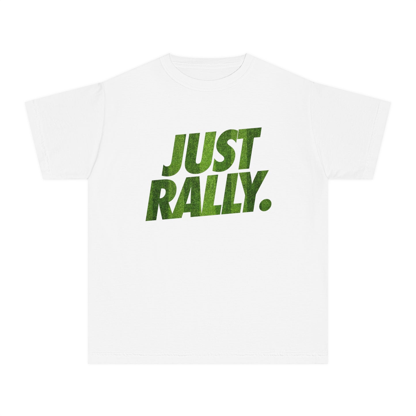 Just Rally Grass Court Youth Midweight Tee