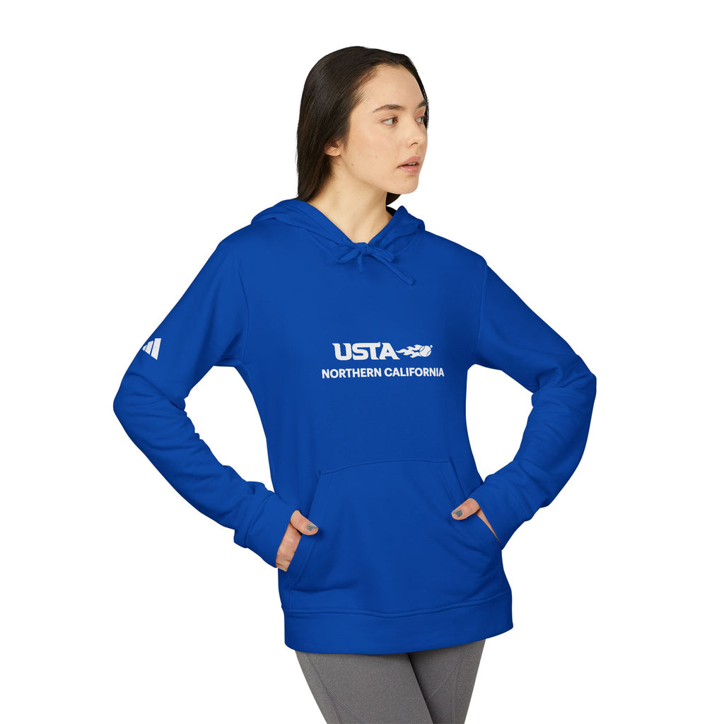 USA Northern California Adidas Hoodie — Minimal Graphic Pullover