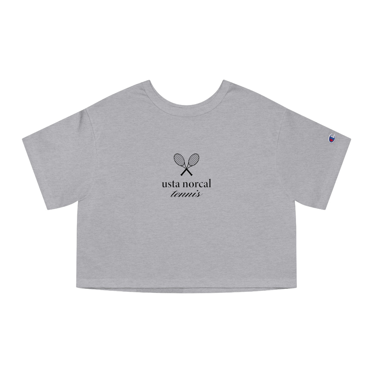 USTA NorCal Tennis Cropped T-Shirt — Women's Champion Heritage Tee