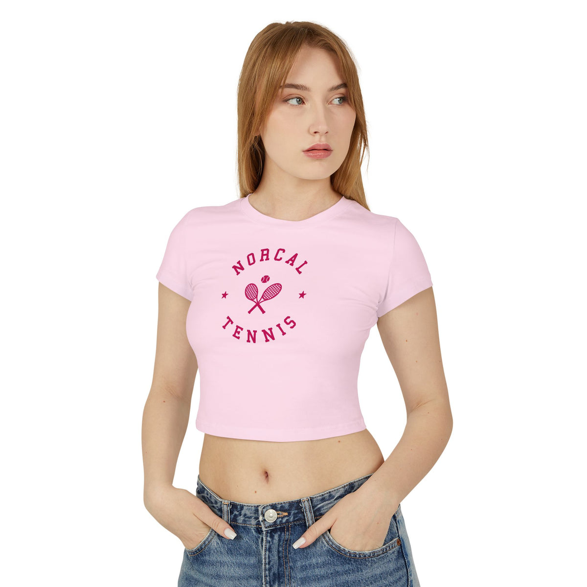 'NorCal Tennis' Women's Baby Tee