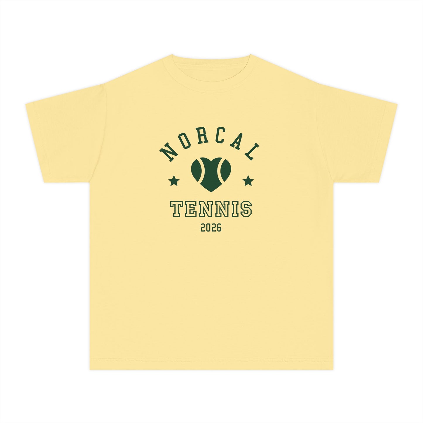 'NorCal Tennis 2026' Youth Heart Tee