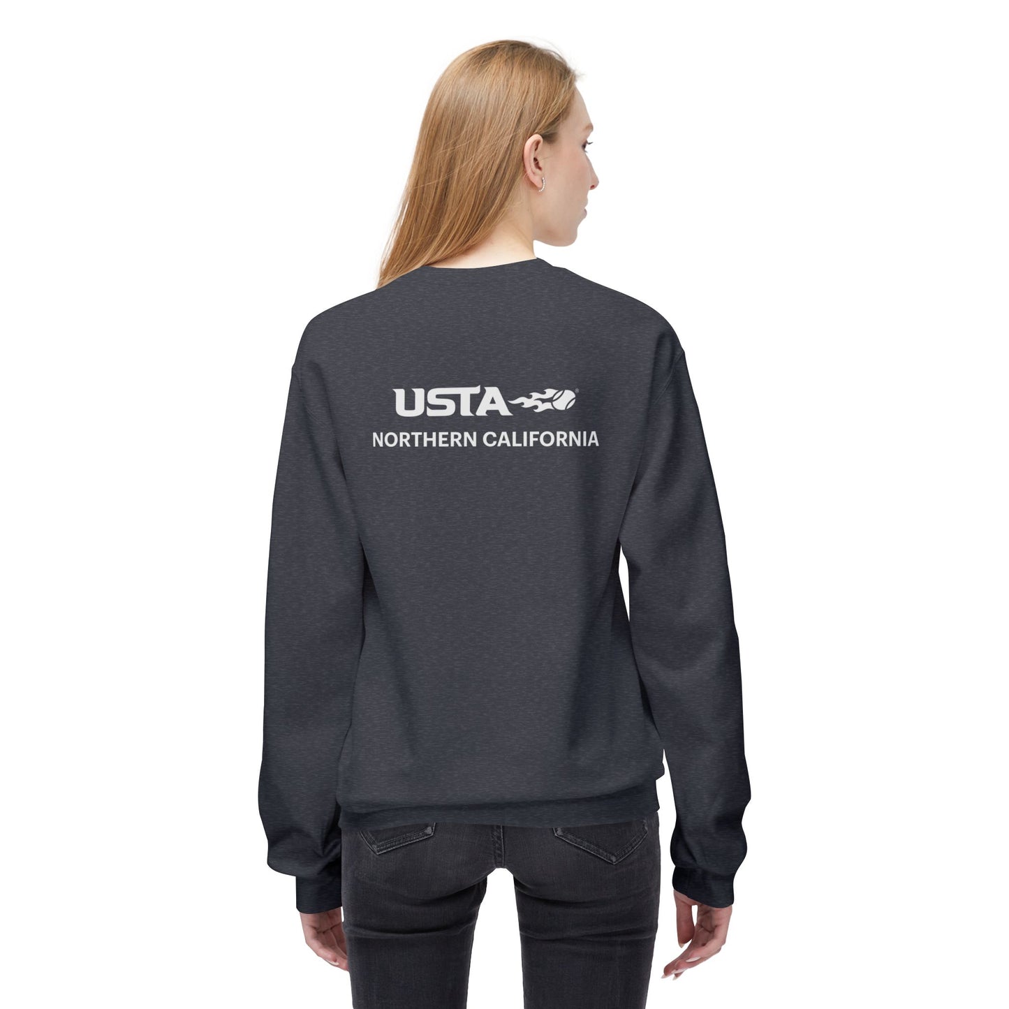 Just Rally Unisex Fleece Crewneck Sweatshirt