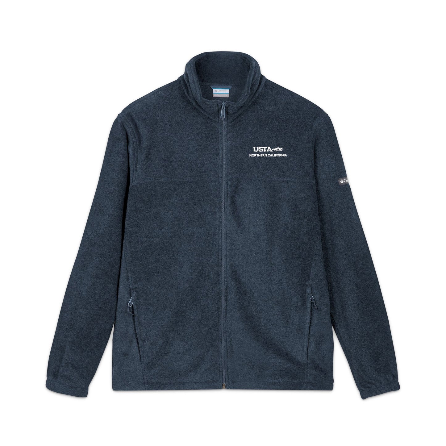Columbia Embroidered USTA Logo Fleece Jacket