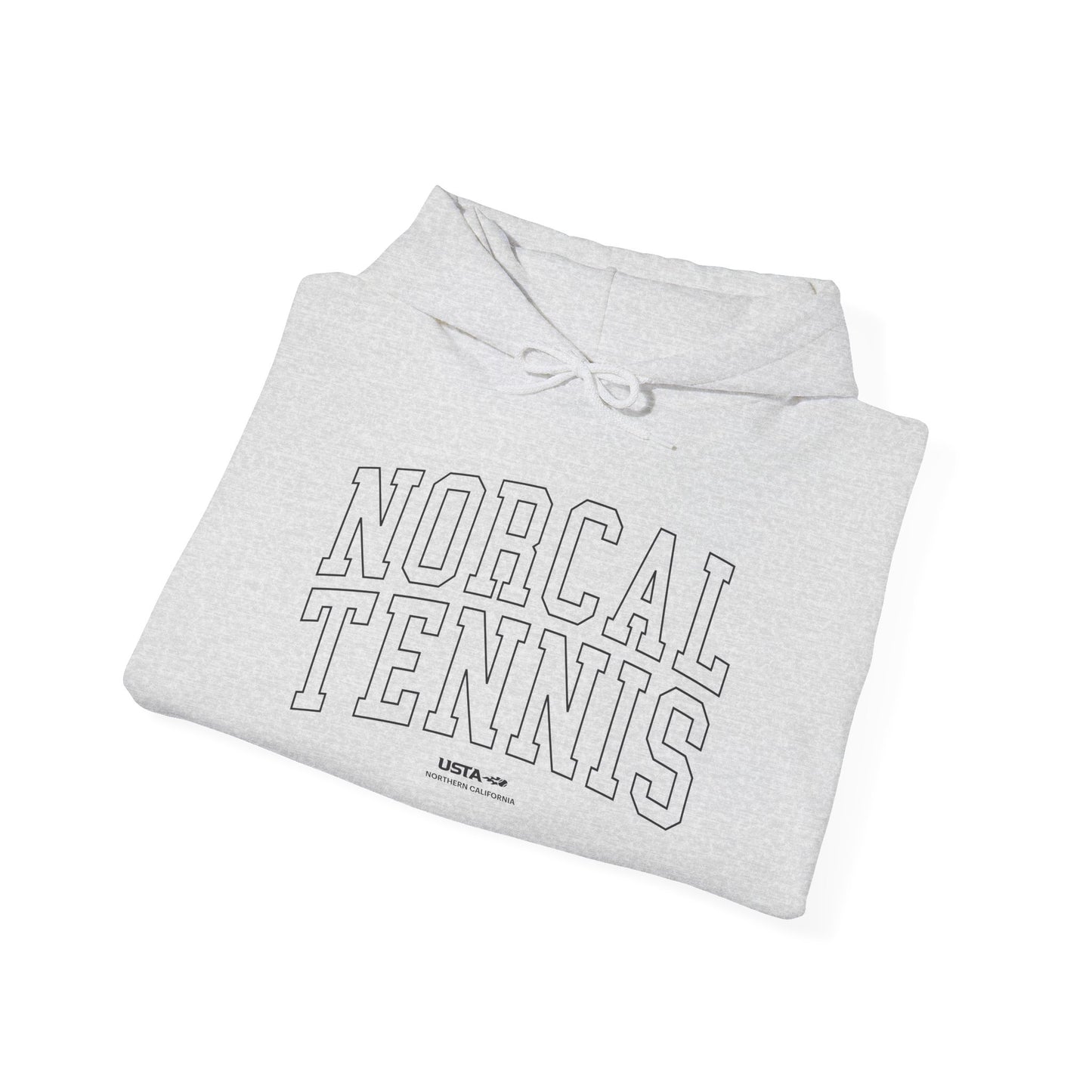 NorCal Tennis Outline Unisex Heavy Blend™ Hooded Sweatshirt