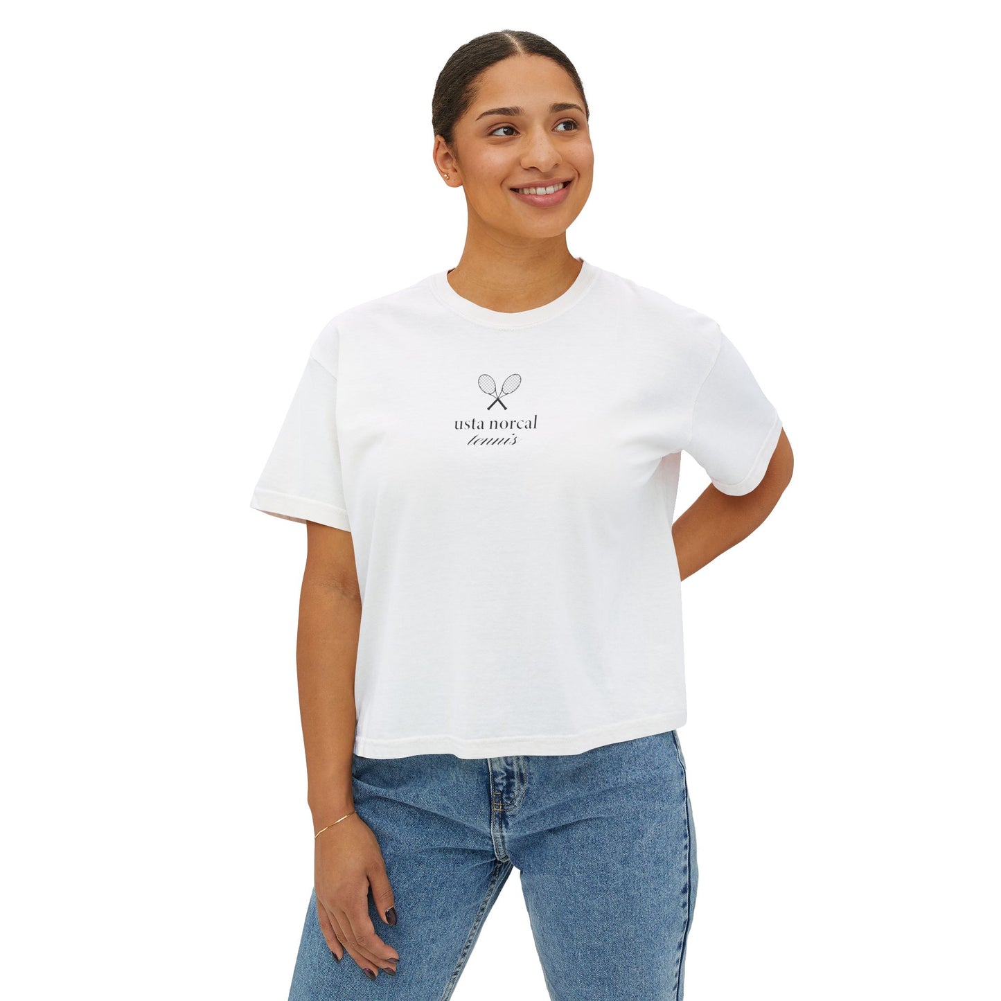 'USTA NorCal Tennis' Women's Boxy Tee