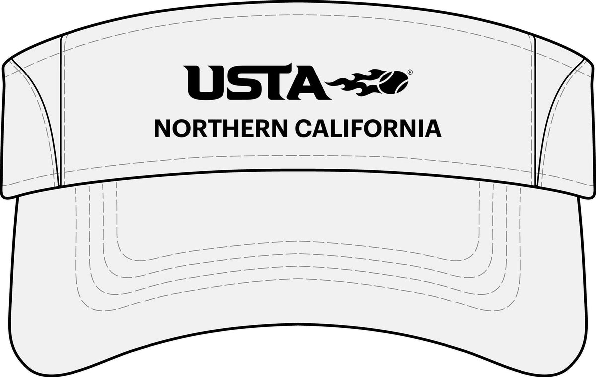 USTA Northern California Dry Zone Colorblock Visor
