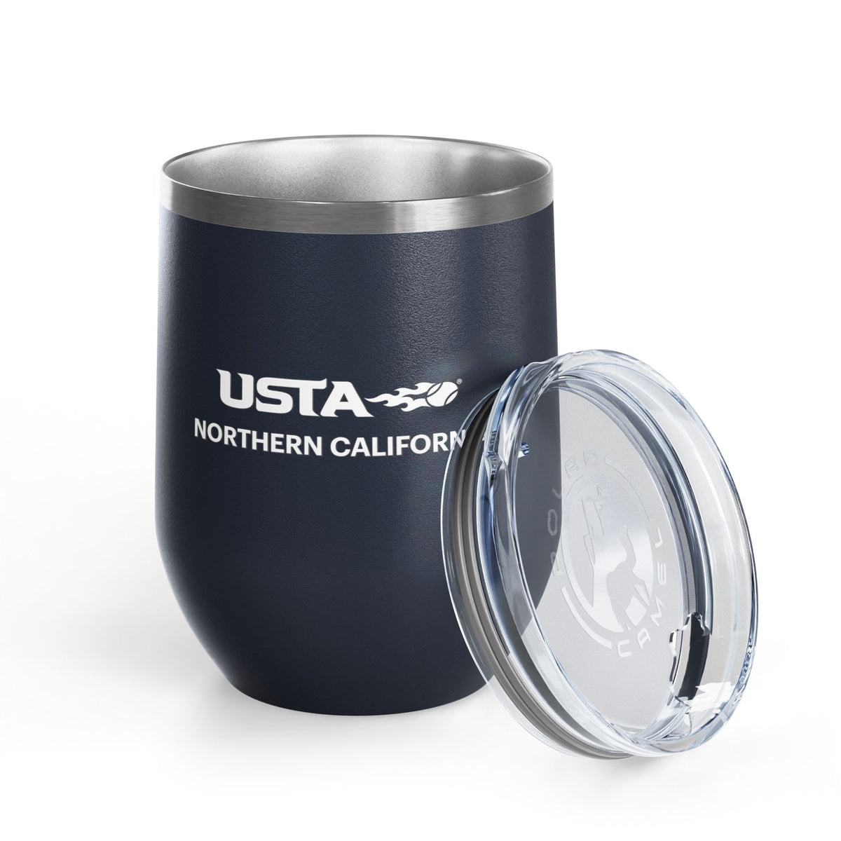 USTA Northern California 12oz Wine Tumbler – Insulated Stainless Steel Travel Cup