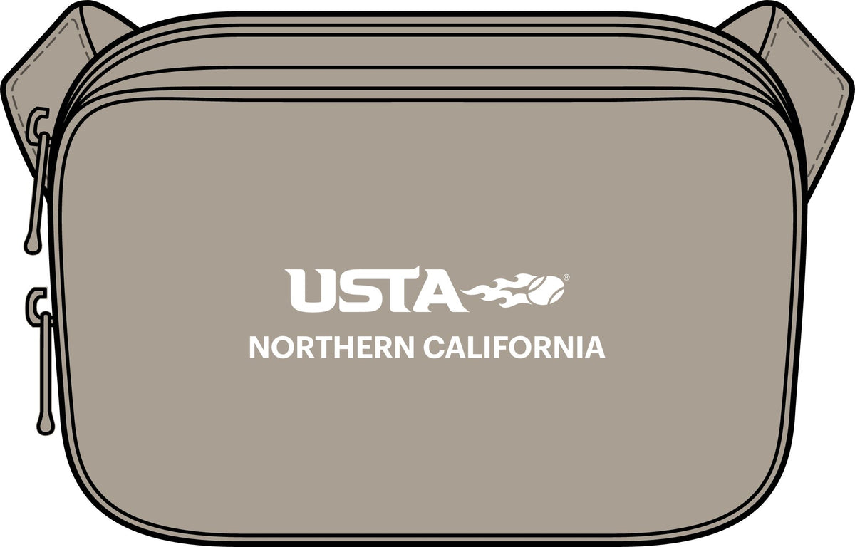 USTA Northern California Matte Crossbody Bag