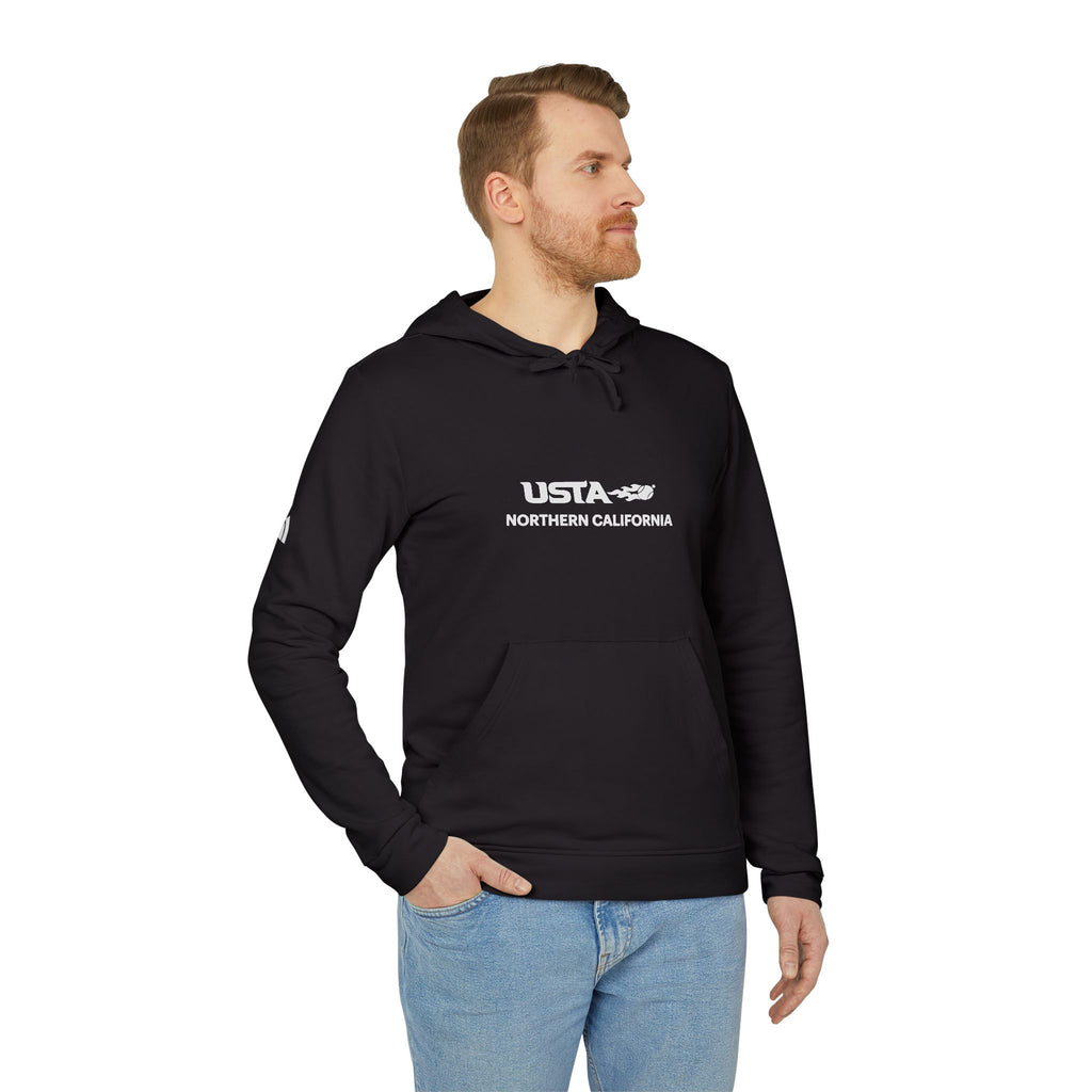 USA Northern California Adidas Hoodie — Minimal Graphic Pullover