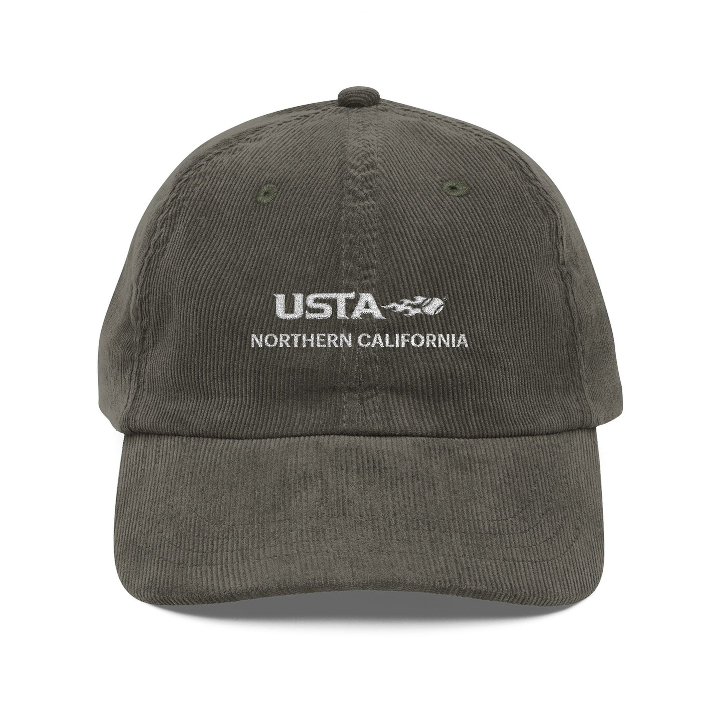 'NorCal Tennis Dept.' Embroidered Corduroy Cap
