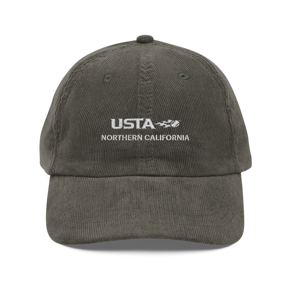 'NorCal Tennis Dept.' Embroidered Corduroy Cap