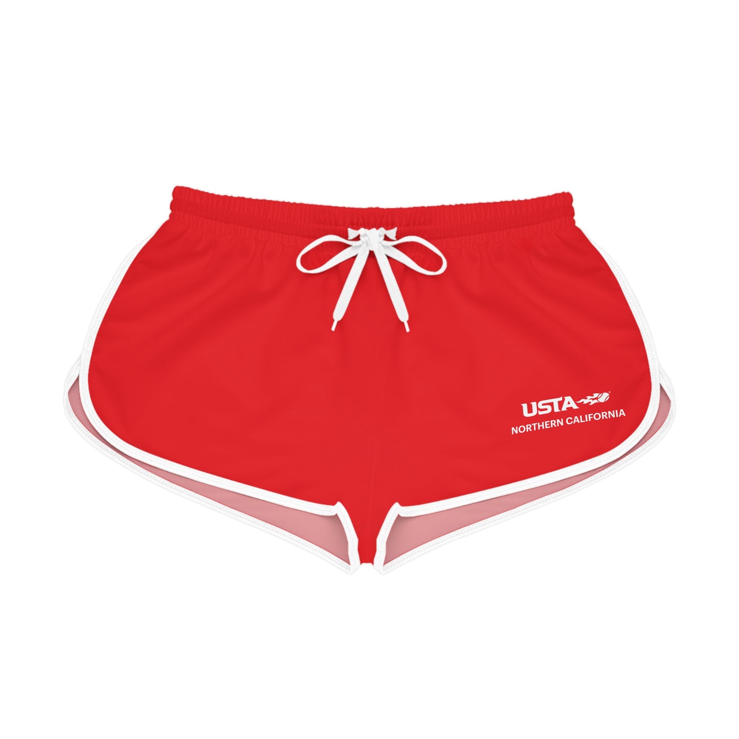 USTA NorCal Red Women's Relaxed Shorts