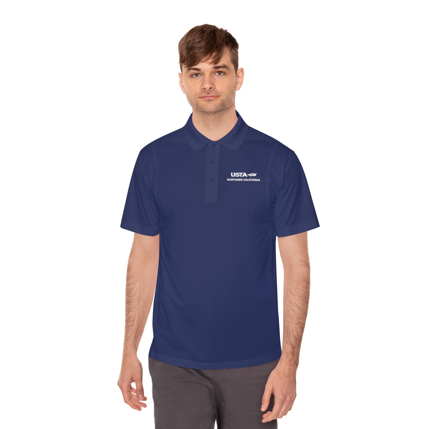Men's USTA Logo Polo Shirt