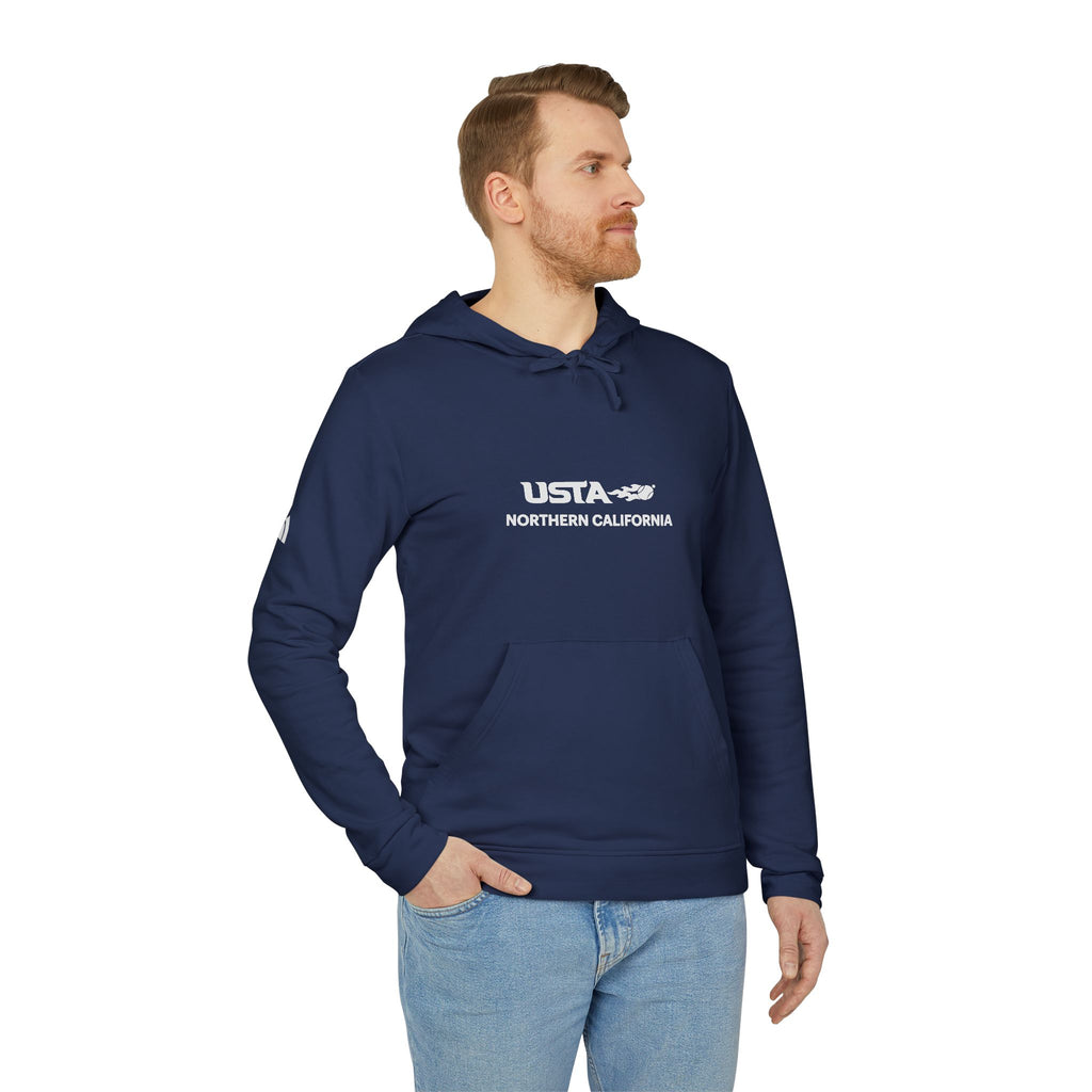 USA Northern California Adidas Hoodie — Minimal Graphic Pullover